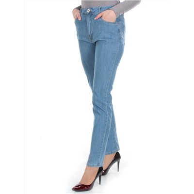 D1006 BLUE Джинсы женские DENIM (75% хлопок, 22% полиэстер 3% спандекс) размер W38