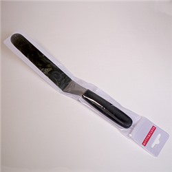 Лопатка кондитерская (палетта) изогнутая, 20 см (пластиковая ручка)