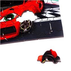 Пазл «Победитель гонок»