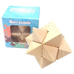 Головоломка Wooden puzzle 5х5х5см №08 дерево SH 397036 397036