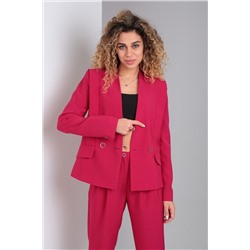 Vilena 822 ягодный, Брюки,  Жакет