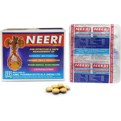 NEERI Tablets, Aimil (НИРИ, Аимил), 1 блистер 30 таб.
