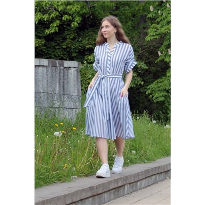 Arisha 1271 сине-белый, Платье