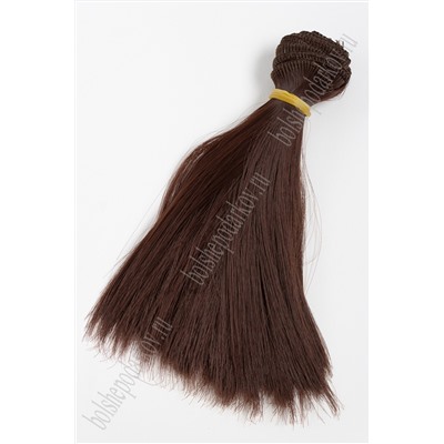 Фурнитура "Трессы для кукол Premium" 15 см; 30 гр (SF-2859) прямые №33А