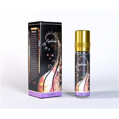 EUPHORIA for women, Shams Natural Oils (ЭЙФОРИЯ женские духи на основе масла, абрикос-мускус), 10 мл.