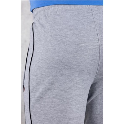 брюки спортивные 
            3.MM116B-серый-светлый