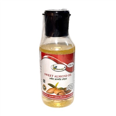 SWEET ALMOND Oil, Karmeshu (Масло СЛАДКОГО МИНДАЛЯ, Кармешу), 100 мл.