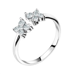 Кольцо, куб.циркон., Л-10558