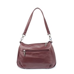 Сумка женская искусственная кожа VSH-V-0331,  1отд,  плечевой ремень,  бордо 257435