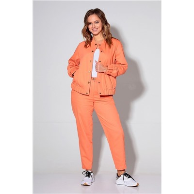 Liona Style 848 оранжевый, Брюки,  Куртка