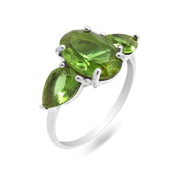 Кольцо из серебра султанит, SL-RS-2273