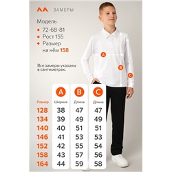 Рубашка-поло с длинным рукавом для мальчика Happyfox