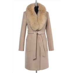02-2999 Пальто женское утепленное (пояс)