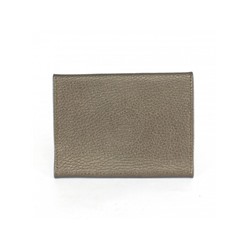 Обложка для паспорта Croco-П-402 (5 карм)  натуральная кожа олива металлик (233)  239933