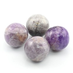 Шар из аметиста, диаметр 61-63мм, 320гр, сорт 2