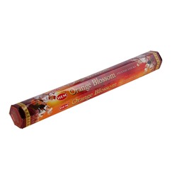 Hem Incense Sticks ORANGE BLOSSOM (Благовония ЦВЕТЕНИЕ АПЕЛЬСИНА, Хем), уп. 20 палочек.