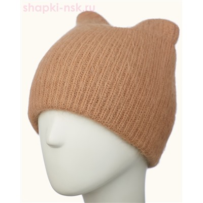 40724 1А KHW Колари Шапка с ушками женская (56-58)