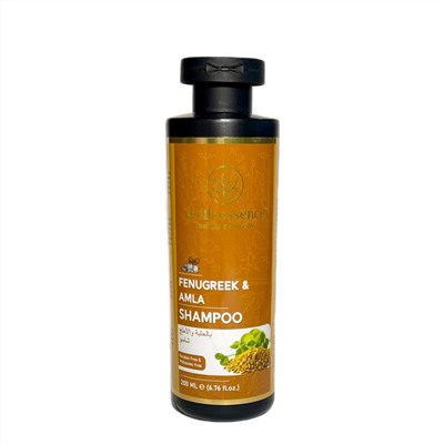 FENUGREEK & AMLA Shampoo, Vedik Essence (Шампунь ПАЖИТНИК И АМЛА для укрепления и омоложения волос, Ведик Эссенс), 200 мл.