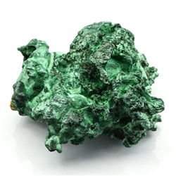 Плисовый малахит 90*75*45мм, 262г.