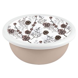 Миска+крышка 2.1л Гном/Шишки861-473