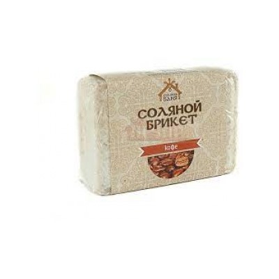 Соляной брикет "Соляная баня" с Кофе  1,35кг