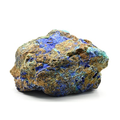 Коллекционный камень азурмалахит 82*50*52мм, 255г
