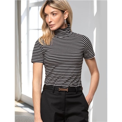 Водолазка из премиального хлопка с эластаном