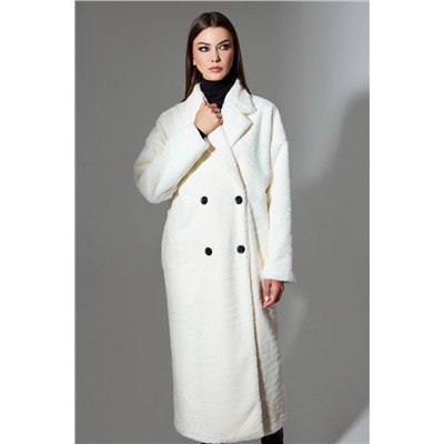 DiLiaFashion 0649 кремовый, Пальто
