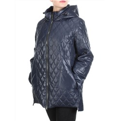 M816 DARK BLUE Куртка стеганая демисезонная женская (100 гр. синтепон) размер 54