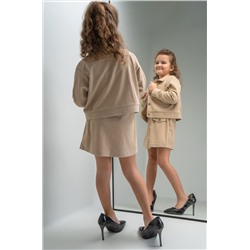 Вельветовый костюм для девочки Happyfox