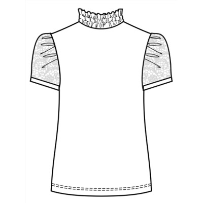 GFTS7190 (Джемпер для девочки, Pelican Outlet )