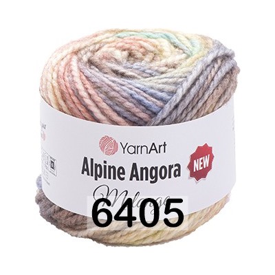 Пряжа YarnArt Alpine Angora Melange