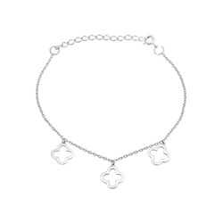 Браслет из серебра без вставки, Ю-40061р