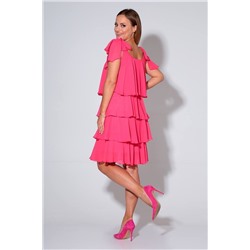 Liona Style 616 розовый, Платье