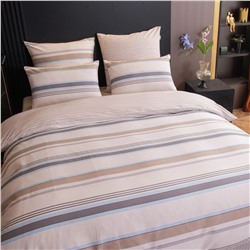 Комплект постельного белья Делюкс Сатин 100% хлопок на резинке LR630