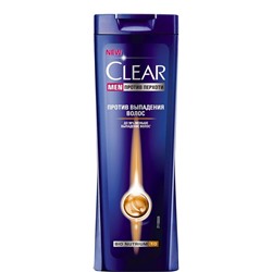CLEAR Шампунь п/перхоти муж. 400ml Men  От выпадения волос