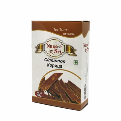 CINNAMON, Nano Sri (КОРИЦА ПАЛОЧКИ, Нано Шри), 50 г.
