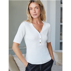 Джемпер тонкой вязки из вискозы с нейлоном