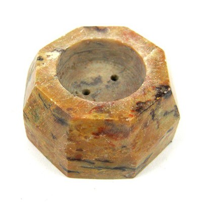 Подставка под благовония КАМЕНЬ (разные цветы, 3.5-4 см.), 1 шт.