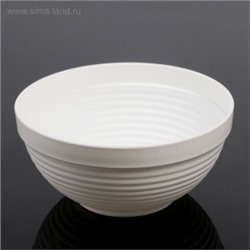 Горшок Миска Парма d34 9л белая