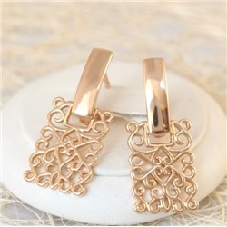 Серьги позолота H01-15084