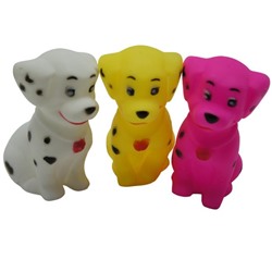 Резиновые игрушки  Собачки 3шт 19*15см / пакет 320