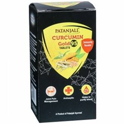 CURCUMIN GOLD 95, Patanjali (КУРКУМИН ГОЛД 95, Патанджали), 60 таб.