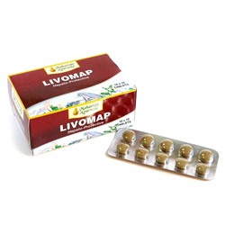 LIVOMAP Maharishi Ayurveda (ЛИВОМАП, здоровье печени, Махариши Аюрведа), 100 таб.