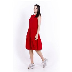 SW Moda 01-202 красный, Платье