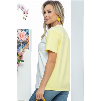 Футболка "Дарина" (желтая) Б5597