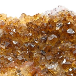 Друза цитрин 89*72*36мм, 240-259г, (L)