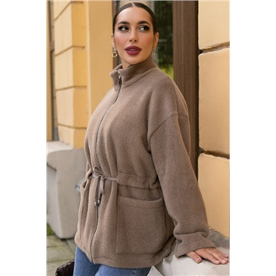 Пальто Альпака (бежевое) Б14139-7М