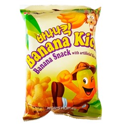 Кукурузные снэки с бананом Nongshim, Корея, 45 г