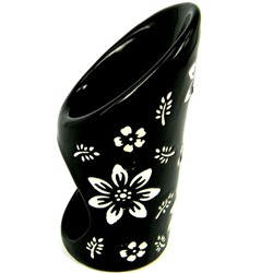 Аромалампа ЦВЕТЫ НА КОЛОННЕ (керамика, 12,5 х 5,5 см.), 1 шт.